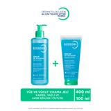 Bioderma Sebium Köpük Jel Karma Yağlı Ve Eğilimli Ciltler Yüz Temizleme Jeli 400 ml & 100 ml