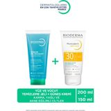 Bioderma Sebium Sivilceye Eğilimli Ciltler İçin Yüz Temizleme Jeli 200 ml ve Photoderm Güneş Kremi 150 ml