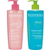 Bioderma Sensibio 500 ml ve Sebium Foaming Gel 500 ml