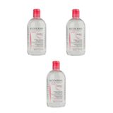 Bioderma Sensibio H2O 500 ml 3 adet Yüz Temizleme Suyu