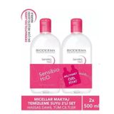Bioderma Sensibio H2O Hassas Ciltler İiçin Cilt Temizleme İkili Set 500 ml + 500 ml