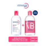 Bioderma Sensibio H2O Micellar Makyaj Temizleme Suyu Limited Edition 2'li Set Hassas ve Tüm Ciltler 500 ml