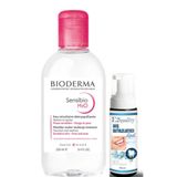 Bioderma Sensibio H2O Yüz ve Makyaj Temizleme Suyu 250 ml- Diş Beyazlatıcı Köpük Hediye