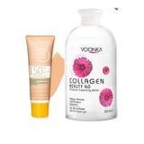 Bioderma Spf50+ 40 ml Photoderm Cover Touch+Voonka 500 ml Temizleme Suyu
