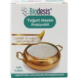 Biodesis 1 gr Probiyotikli Yoğurt Mayası (4 adet)