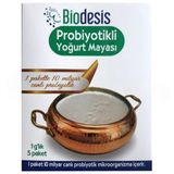 Biodesis Probiyotikli Yoğurt Mayası 5 x 1 gr