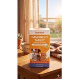 Biofeline Immune+C 75 Tablet - Kedi ve Köpekler Için Bağışıklık Güçlendirici Destek