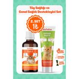 BioFeline Tüy Dökülmesi Azaltıcı ve Deri Yenileyici Kediler İçin Derma Paste Malt Macunu