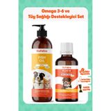 Biofeline Tüy Dökülmesi Azaltıcı Ve Parlaklık Artırıcı Köpekler İçin Omega 3-6 & Biotin Seti