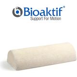 Biofix Visko Yarım Silindir Yastık - Kırık Beyaz - 43 x 18 cm