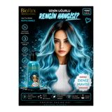 Bioflex Amonyaksız Deniz Mavisi Saç Boyası 250 ml Kokusuz Su Bazlı Geçici-renkli Saç Boyası Blue Hair Dy