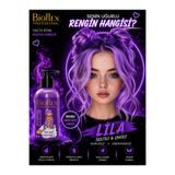 Bioflex Amonyaksız Lila Mor Renkli Saç Boyası 250 ml Kokusuz Su Bazlı Lilac Dry Geçici-renkli Saç Boyası