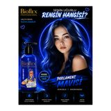 Bioflex Amonyaksız Parlament Mavisi Saç Boyası 250 ml Kokusuz Su Bazlı Royal Geçici-renkli Saç Boyası Hair Dye