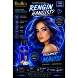 Bioflex Amonyaksız Parlament Mavisi Saç Boyası Gece mavi 250 ml Kokusuz Su Bazlı Geçici renkli Saç Boyası Hair Dye jeans color