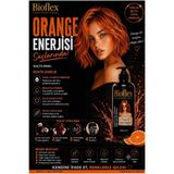 Bioflex Amonyaksız Turuncu Saç Boyası 250 ml Geçiçi Renkli Kokusuz Su Bazlı Orange Hair Dye