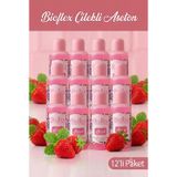 Bioflex Çilekli Aseton 220 ML 12 Adet
