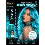 Bioflex Natural Hair Color Amonyaksız Deniz Mavisi Saç Boyası