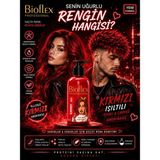 Bioflex Naturel Hair Color Geçici-renkli Amonyaksız Renkli Saç Boyası 250ml(KOKUSUZ) Kırmızı 250 ml