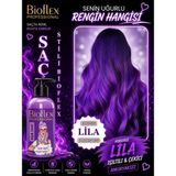 Bioflex Naturel Hair Color Geçici-renkli Amonyaksız Renkli Saç Boyası 250ml(KOKUSUZ) Lila 250 ml