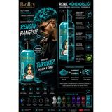 Bioflex Naturel Hair Color Geçici-renkli Amonyaksız Renkli Saç Boyası 250ml(KOKUSUZ) Turkuaz 250 ml