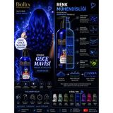 Bioflex Naturel Hair Color Geçici-renkli Amonyaksız Renkli Saç Boyası 250ml(KOKUSUZ)G ece Mavisi 250 ml
