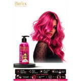 Bioflex Pembe Gecici Renkli Saç Boyası 250 Ml Kokusuz Su Bazlı jeans color Pink