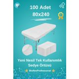 bioflexprofessıonal tek kullanımlık sedye örtüsü tek kullanımlık sedye örtüsü disposable stretcher cover turkey 100 ADET