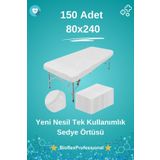 bioflexprofessıonal tek kullanımlık sedye örtüsü tek kullanımlık sedye örtüsü disposable stretcher cover turkey 150 ADET