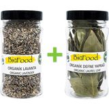 Biofood Organik Lavanta 30 G+Biofood Organik Defne Yaprağı 10 G - 40 gr