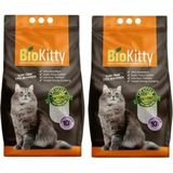 BioKitty 10 lt Lavanta Kokulu İnce Taneli Tozsuz Doğal Bentonit Kedi Kumu