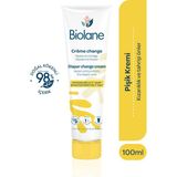 Biolane %98 Doğal İçerikli Bebek Pişik Önleyici Krem 100 ML Tüm Cilt Tipleri İçin Dermatolojik Olarak Test Edilmiştir - Beyaz - 0 - 15 Ay