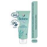 Biolane %99 Doğal İçerikli Hassas Ciltler için Nemlendirici Organik Bebek Çocuk Yüz ve Vücut Kremi (100ml)