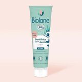 Biolane Bebeklerin Süt Dişlerini Nazikçe Temizleyici ve Yatıştırıcı Ilk Diş Macunu 50ML... 2in1 - Beyaz - 0 - 15 Ay