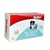 Bioline Çay Ağacı 100 gr Özlü Kedi ve Köpek Temizlik Sabunu