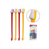Bioline GLBLSEME İki Uçlu Köpek Diş Fırçası 4 (232720) Lü Set