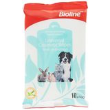 Bioline Kedi Ve Köpek Islak Temizlik Mendili 10 Adet