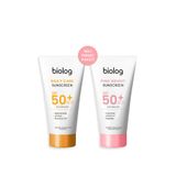 Biolog 2'li Leke Karşıtı Güneş Kremi Spf50 & Pink Bright Yüksek Korumalı Pembe Güneş Kremi