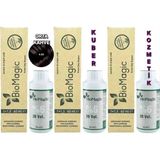 Biomagic 4.00 Kahve Organik Içerikli Amonyaksız Kalıcı Saç Boyası 3 Boya + 3 Oksidan