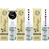 Biomagic 5.00 Açık Kahve Organik Içerikli Amonyaksız Kalıcı Saç Boyası 3 Boya+3 Oksidan