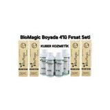 Biomagic 66.07 Çikolata Kahve Amonyaksız Organik İçerikli Kalıcı Saç Boyası 4 Boya+4 Oksidan