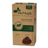 Biomagic 66.43 Koyu Kumral Kızıl Bakır Oksidanlı 60 ml Organik Saç Boyası