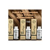 Biomagic 7.03 Karamel Organik Içerikli Amonyaksız Kalıcı Saç Boyası 3boya +3oksidan