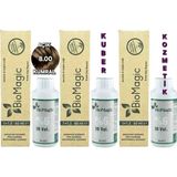 Biomagic 8.00 Açık Kumral Organik Içerikli Amonyaksız Kalıcı Saç Boyası 3 Boya+3 Oksidan