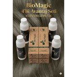 Biomagic 8.11 Yoğun Küllü Açık Kumral Organik Içerikli Amonyaksız Kalıcı Kokusuz Saç Boyası 4boya 4oksidan