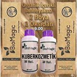 Biomagic 9.00 Sarı Organik Içerikli Amonyaksız Kalıcı Saç Boyası 2boya +2oksidan