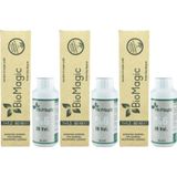 Biomagic Amonyaksız Organik Keratin + Argan Yağlı 55.43 Ceviz Kabuğu 3x60 ml Saç Boyası + 90 ml Oksidan + Boyama Seti