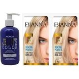 BioMagic Jean S Color Mavi Rüya Saç Boyası 250 ml + 2 Paket Bianna Açıcı