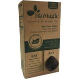 Biomagic No:6.11 Yoğun Küllü Koyu Kumral Saç Boyası
