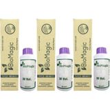 Biomagic Organik Amonyaksız Açık Kumral No 8.00 3 Adet Saç Boyası+Oksidan