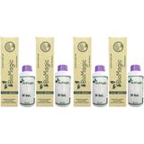 Biomagic Organik Amonyaksız Saç Boyası (Açık Küllü Kumral-8.72 )+Oksidan (4 Adet) - 1